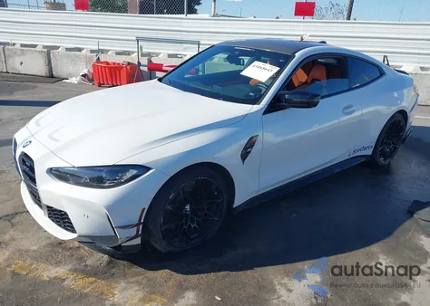 2021 BMW M4 из США, поврежденный, VIN WBS53AZ09MCH15574